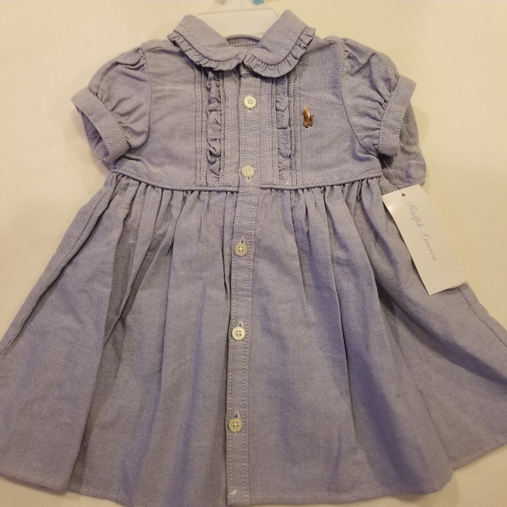 Classy blue white Ralph Lauren dress